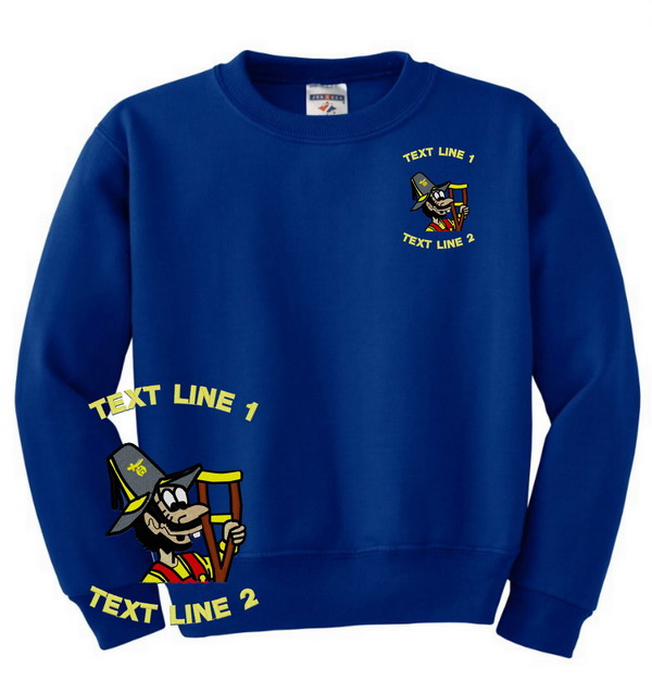 Shriner Hillbilly Sweatshirt #810 (image for) Shriner Hillbilly Sweatshirt #810